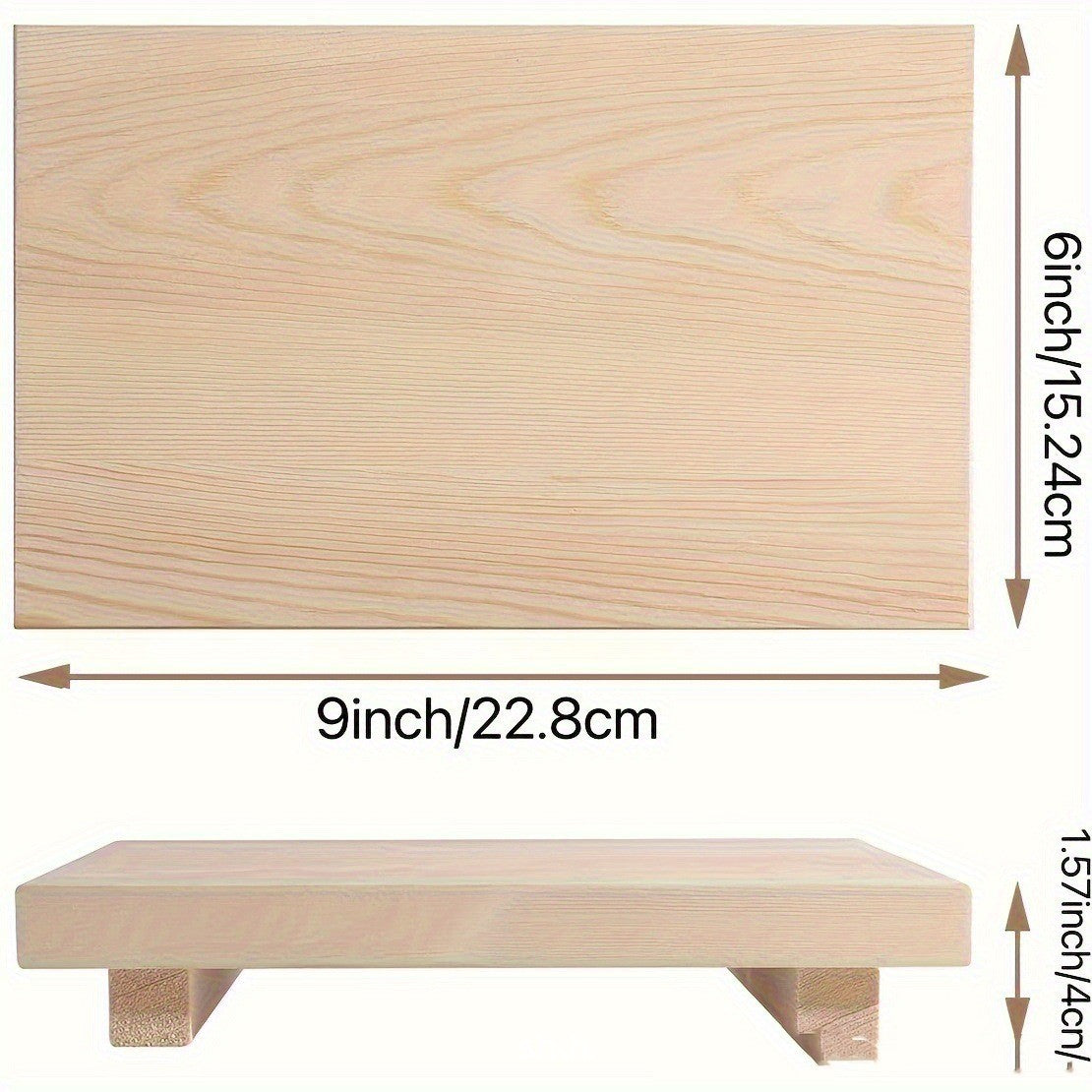 Wooden Shelf Storage Board