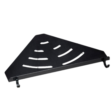 Floating Triangle Black Shelf