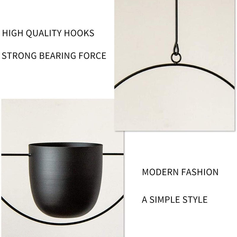 Iron Hanging Hydroponic Plant