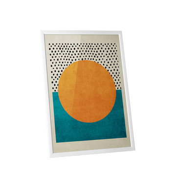 Retro Poster Abstract Painting