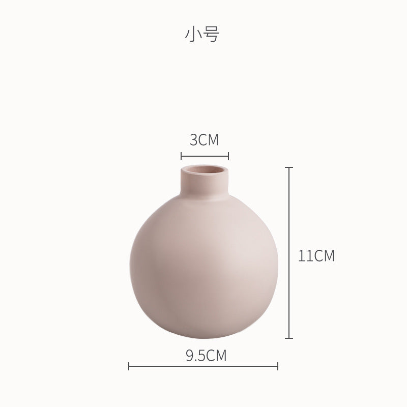 Elegant Harmony Ceramic Vase