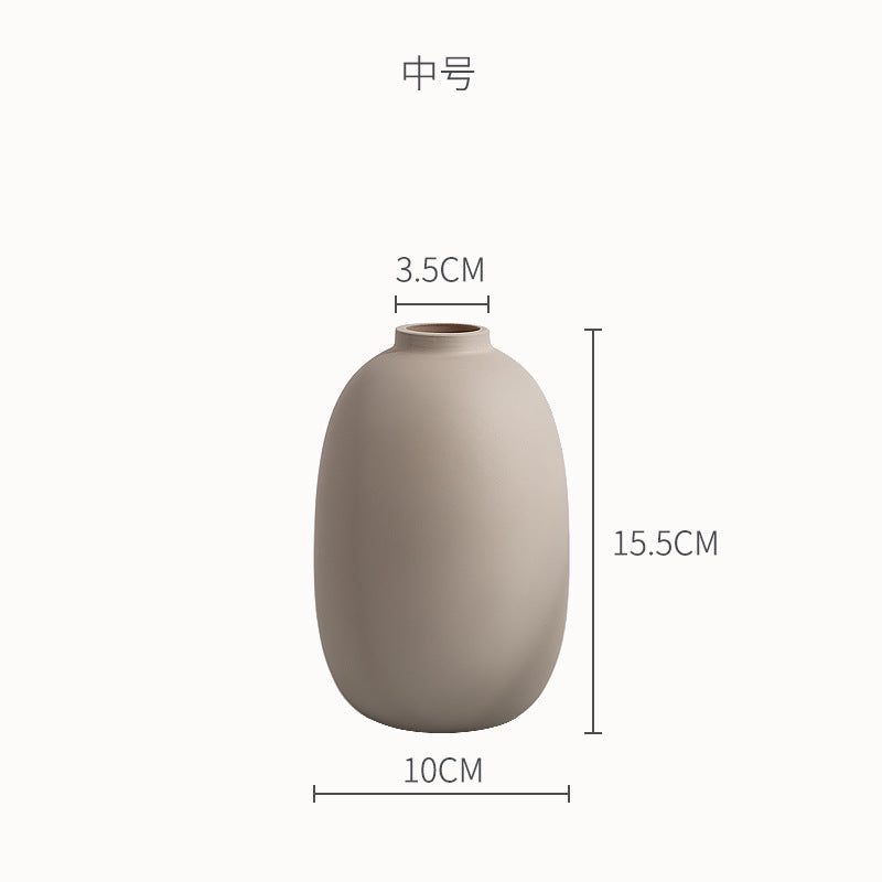 Elegant Harmony Ceramic Vase