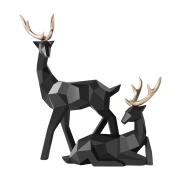 Resin Deer Statue Decoration