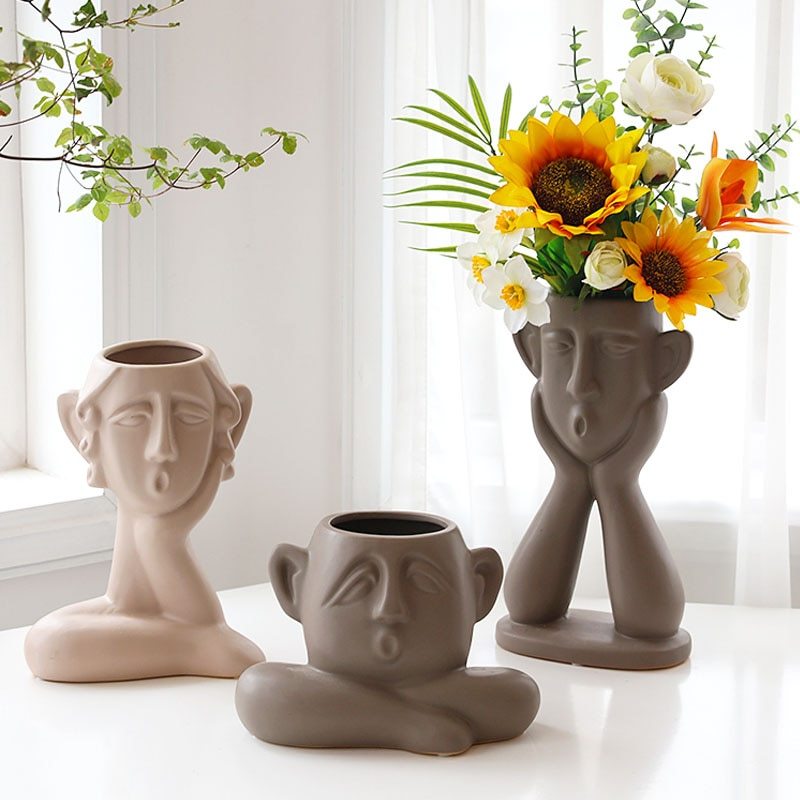 Tranquil Spirit Pottery Vase